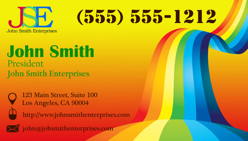 real estate business cards