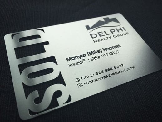 real estate business cards