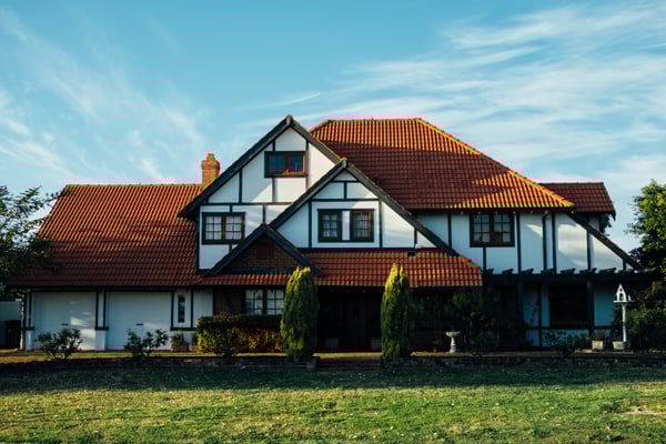 nice house in good weather
